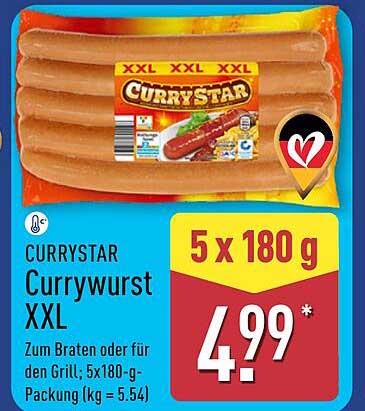 CURRYSTAR Currywurst XXL