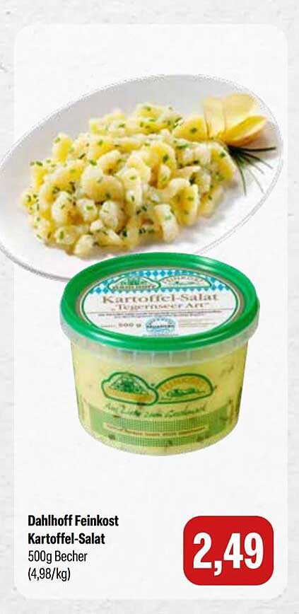 Dahlhoff Feinkost Kartoffel-Salat 500g Becher (4,98/kg)