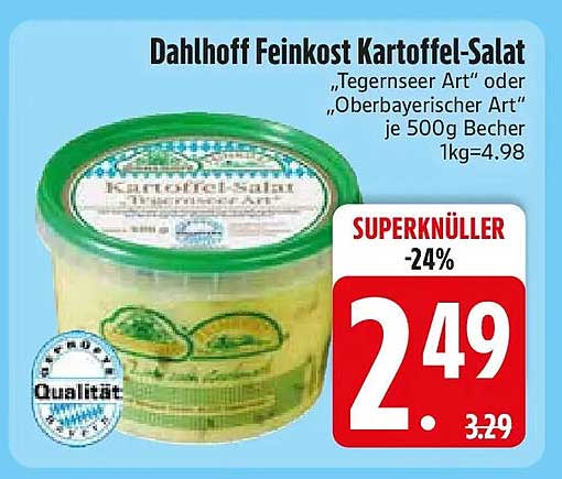Dahlhoff Feinkost Kartoffel-Salat
