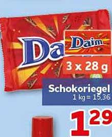 Daim Schokoriegel 3 x 28 g