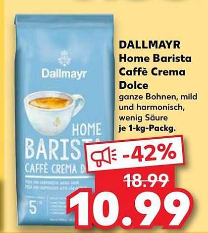 DALLMAYR Home Barista Caffè Crema Dolce