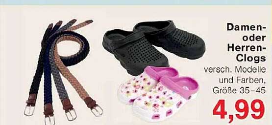 Damen- oder Herren-Clogs