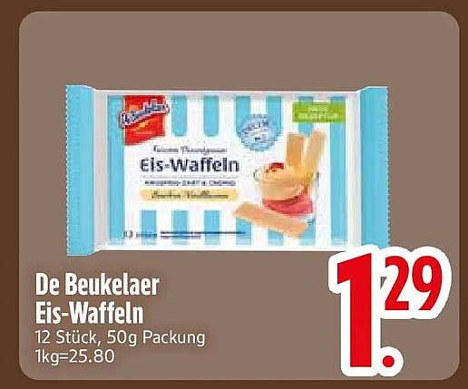De Beukelaer Eis-Waffeln