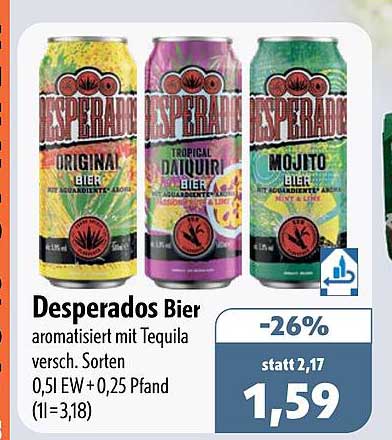 Desperados Bier