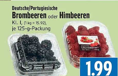Deutsche/Portugiesische Brombeeren oder Himbeeren