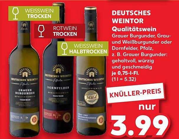 DEUTSCHES WEINORT Qualitätswein