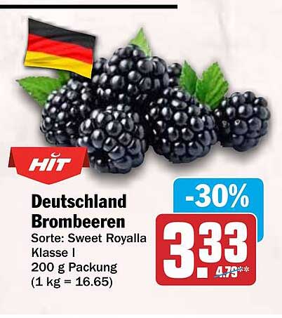Deutschland Brombeeren