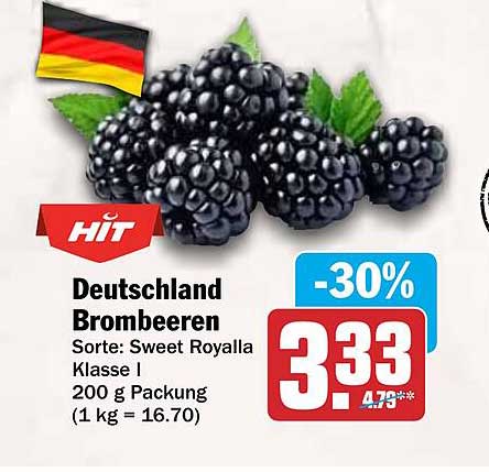 Deutschland Brombeeren