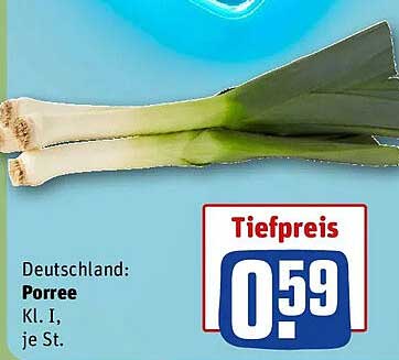Deutschland: Porree Kl. I, je St.