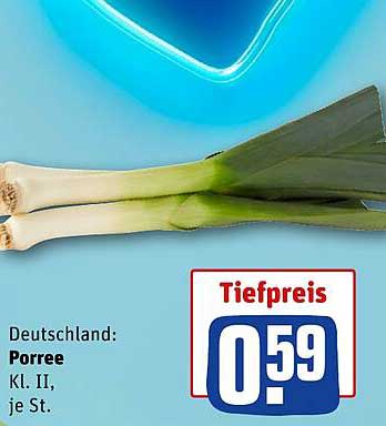Deutschland: Porree Kl. II, je St.