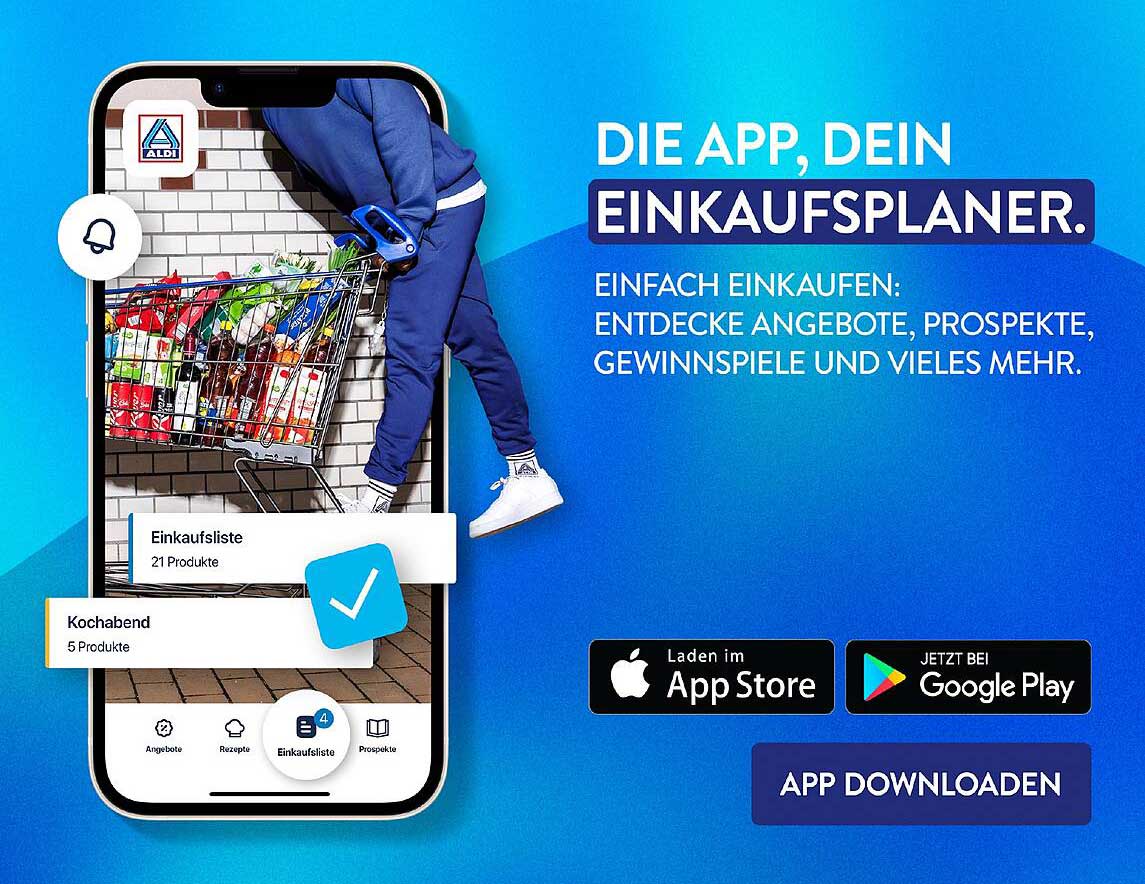DIE APP, DEIN EINKAUFSPLANER.
