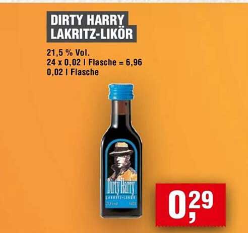 DIRTY HARRY LAKRITZ-LIKÖR
