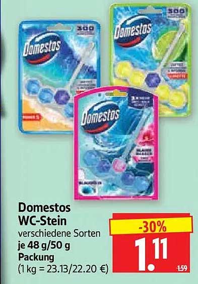 Domestos WC-Stein verschiedene Sorten je 48 g/50 g Packung