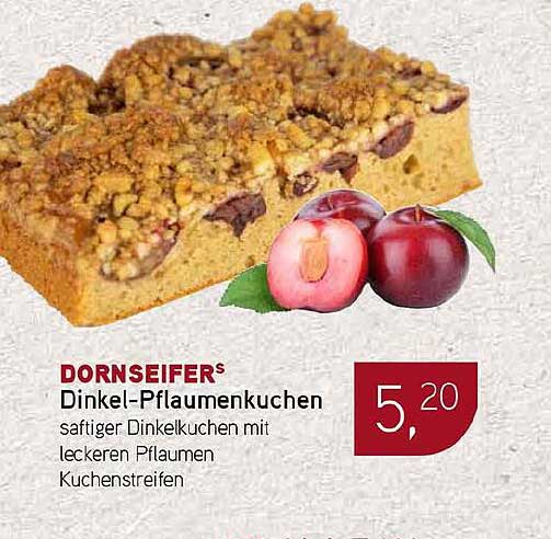 Dornseifer's Dinkel-Pflaumenkuchen