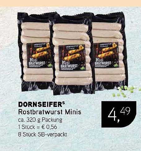 DORNSEIFERS Rostbratwurst Minis
