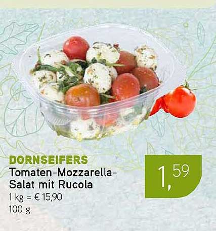 DORNSEIFERS Tomaten-Mozzarella-Salat mit Rucola