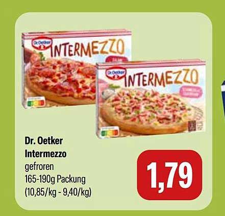 Dr. Oetker Intermezzo gefroren 165-190g Packung
