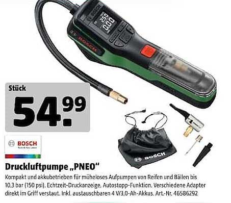 Druckluftpumpe „PNEO“
