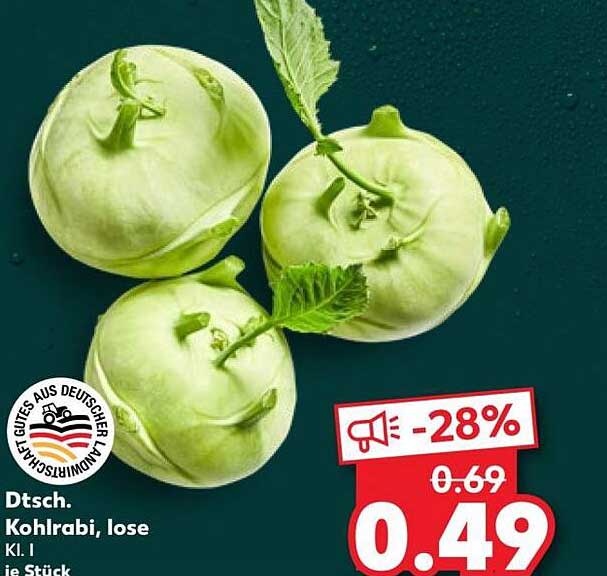 Dtsch. Kohlrabi, lose