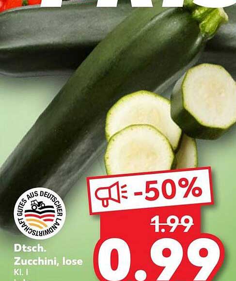 Dtsch. Zucchini, lose Kl. I