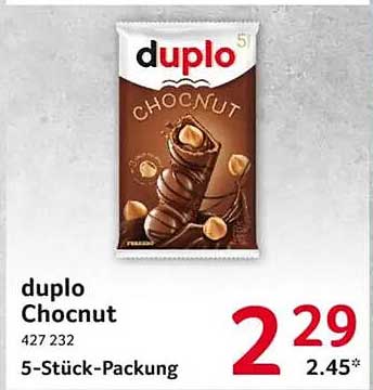 duplo Chocnut 5-Stück-Packung