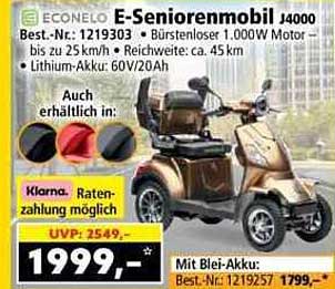 E-Seniorenmobil J4000