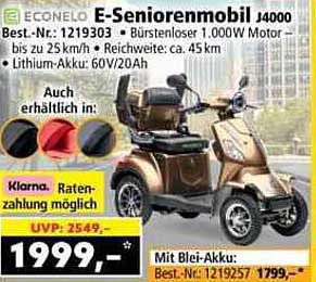 E-Seniorenmobil J4000