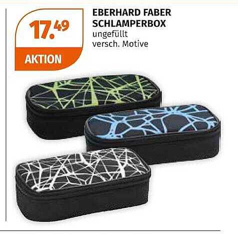 EBERHARD FABER SCHLAMPERBOX ungefüllt versch. Motive