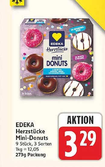 EDEKA Herzstücke Mini-Donuts