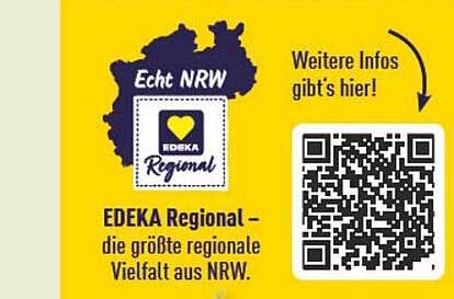EDEKA Regional – die größte regionale Vielfalt aus NRW.