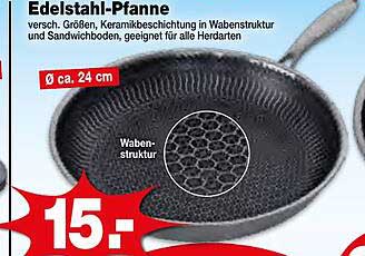 Edelstahl-Pfanne