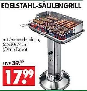 EDELSTAHL-SÄULENGRILL