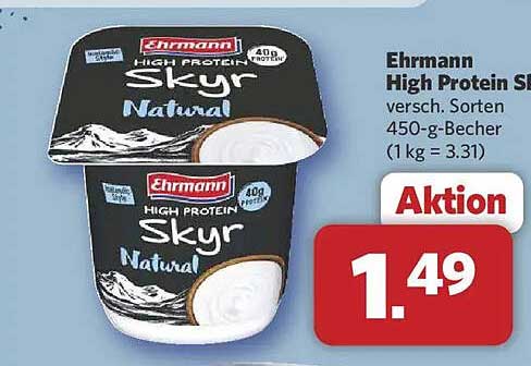 Ehrmann High Protein Skyr Natural