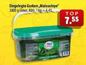 Eingelegte Gurken „Malosolnye“