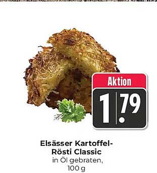 Elsässer Kartoffel-Rösti Classic in Öl gebraten, 100 g