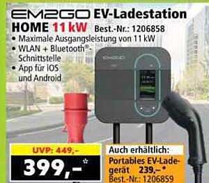 EM2GO EV-Ladestation HOME 11 kW