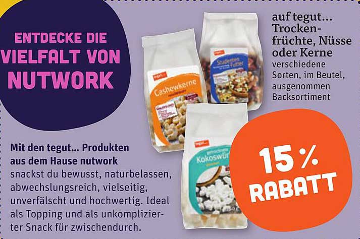 ENTDECKE DIE VIELFALT VON NUTWORK
