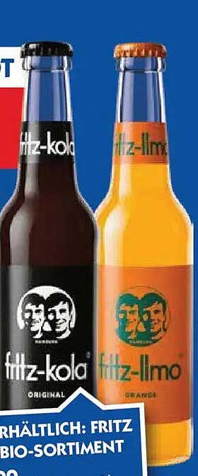 ERHÄLTLICH: FRITZ BIO-SORTIMENT