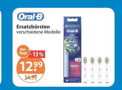 Ersatzbürsten verschiedene Modelle