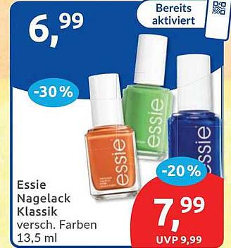Essie Nagellack Klassik versch. Farben 13,5 ml