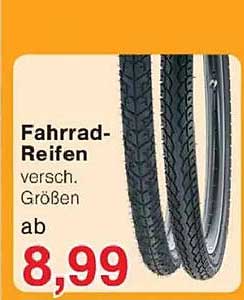 Fahrrad-Reifen versch. Größen ab