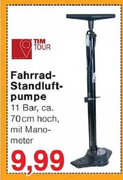Fahrrad-Standluftpumpe