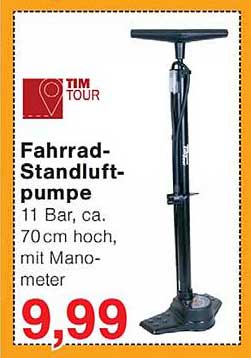 Fahrrad-Standluftpumpe