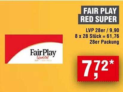 FAIR PLAY RED SUPER