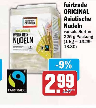 fairtrade ORIGINAL Asiatische Nudeln
