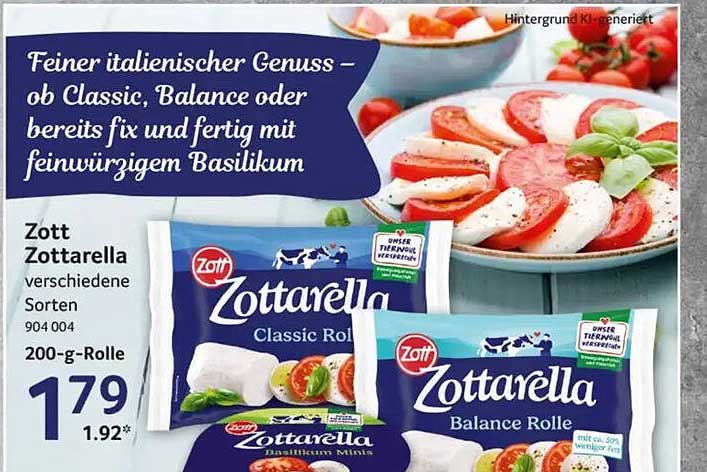 Feiner italienischer Genuss – ob Classic, Balance oder bereits fix und fertig mit feinwürzigem Basilikum