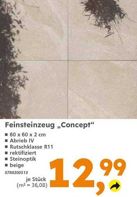 Feinsteinzeug „Concept“