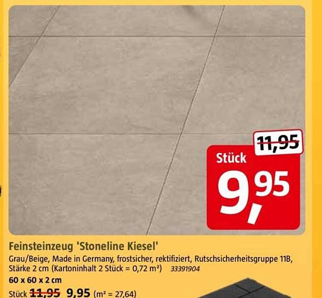 Feinsteinzeug 'Stoneline Kiesel'
