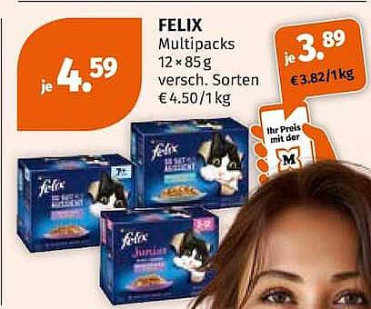 FELIX Multipacks 12 x 85 g versch. Sorten