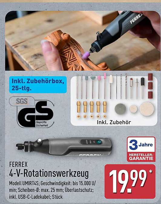FERREX 4-V-Rotationswerkzeug